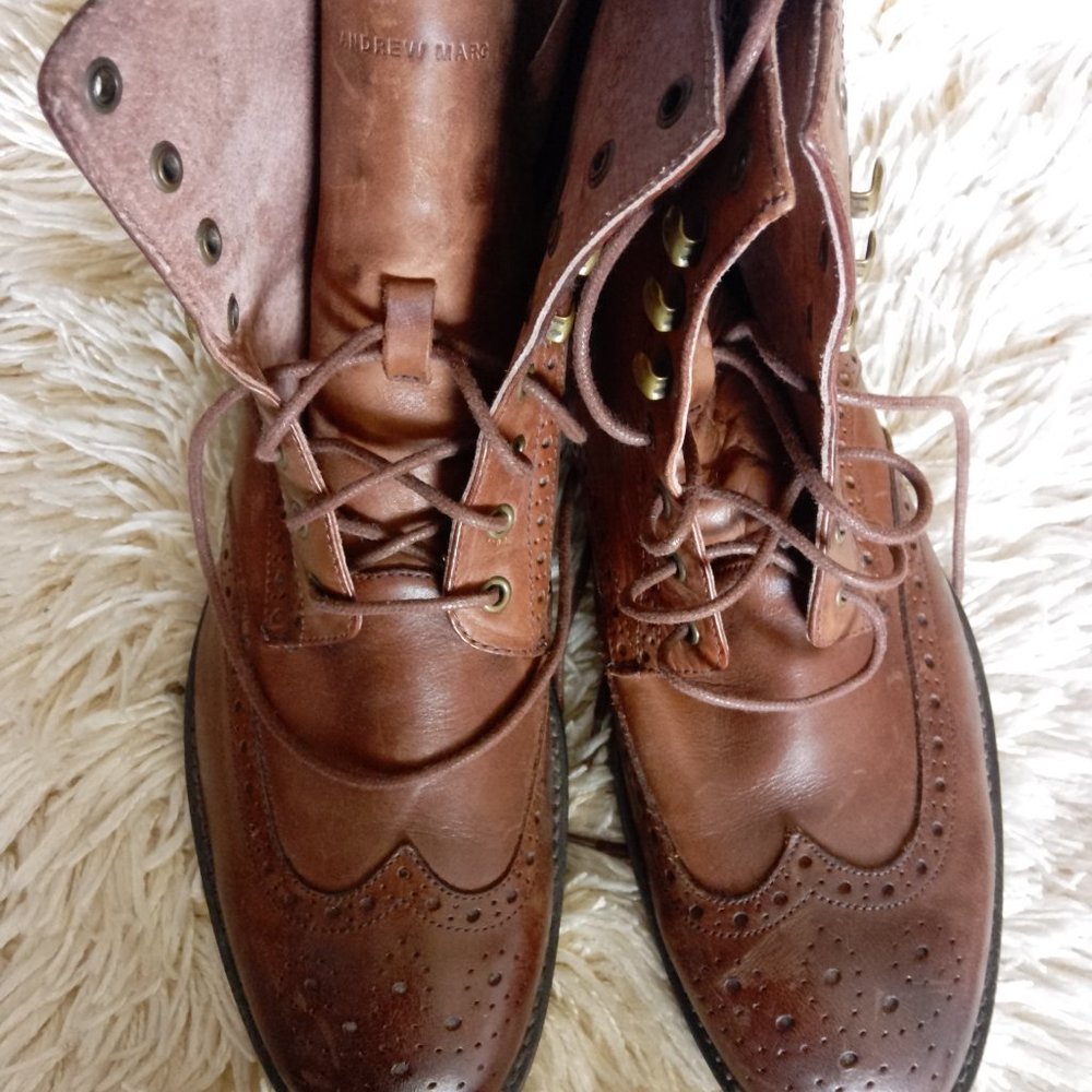 Andrew Marc Men's Brown boots, 9.5 US - Picture 8 of 10